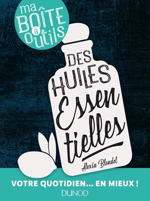 cover image of Ma boîte à outils des huiles essentielles